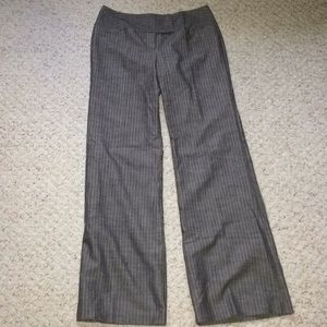 Gray pin stripes IZ dress pants